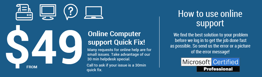 GET ONLINE COMPUTER HELP FAST!